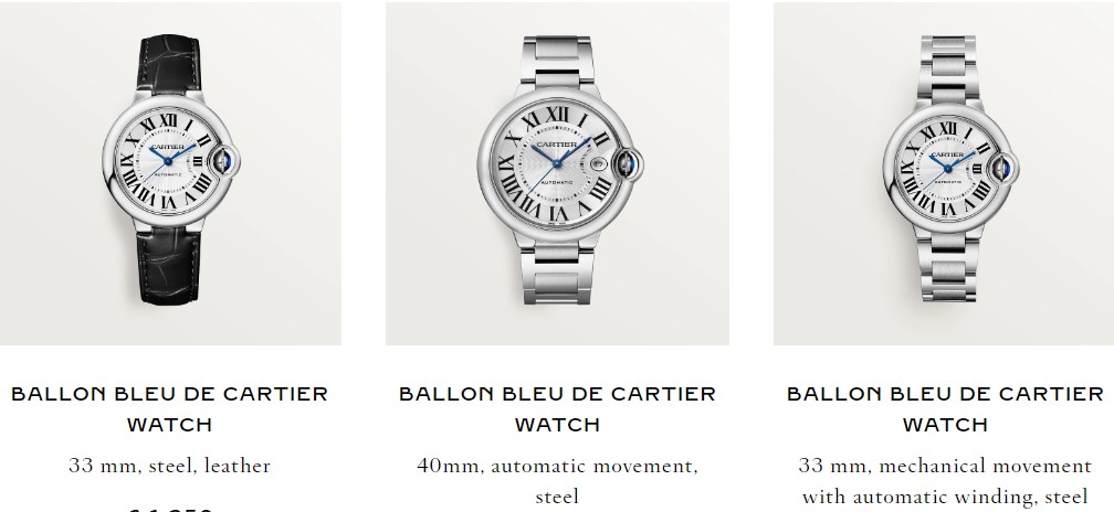 Cartier Ballon Bleu