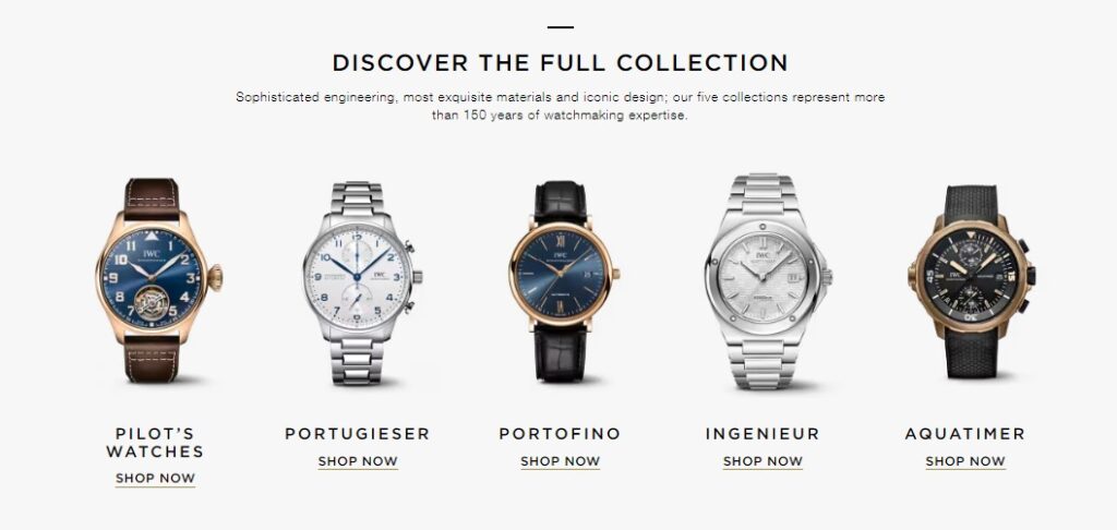 IWC's Famous Watches